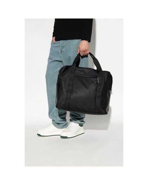 Emporio Armani Black Laptop Bags & Cases for men