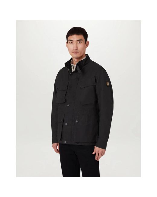 Belstaff Black Light Jackets for men