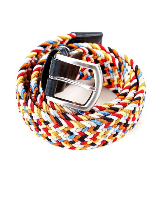 Andersons Geweven Elastische Riem in het Red