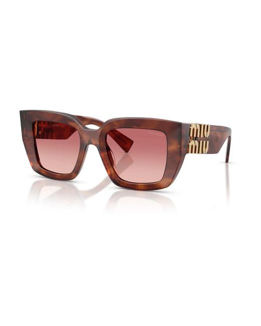 Miu Miu Brown Sunglasses