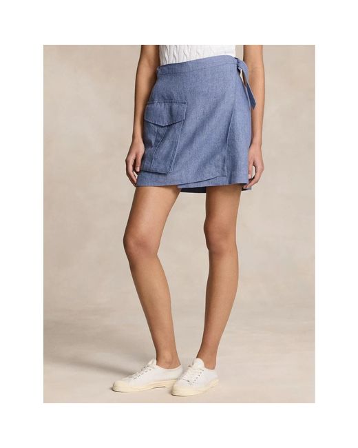 Skirts > short skirts Ralph Lauren en coloris Blue