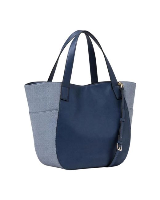 Twinset Blue Tote Bags