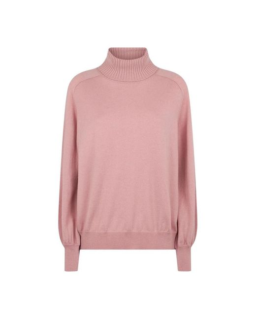 Ballantyne Pink Cashmere Knitwear