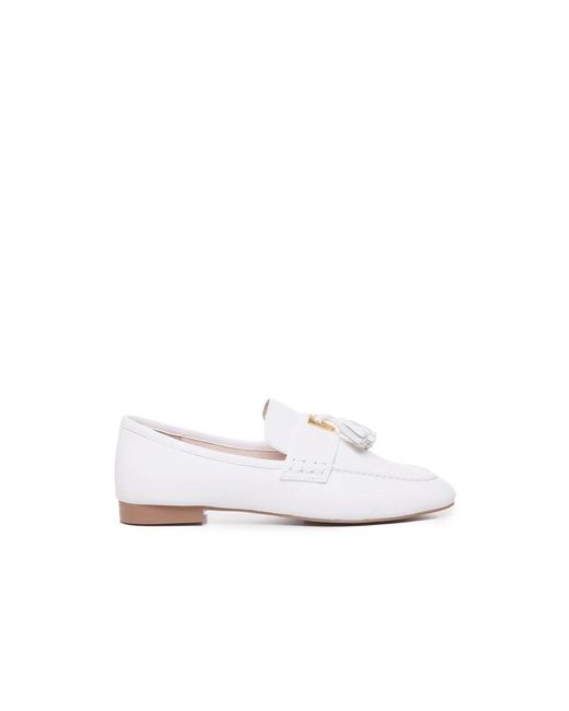 Coccinelle White Loafers