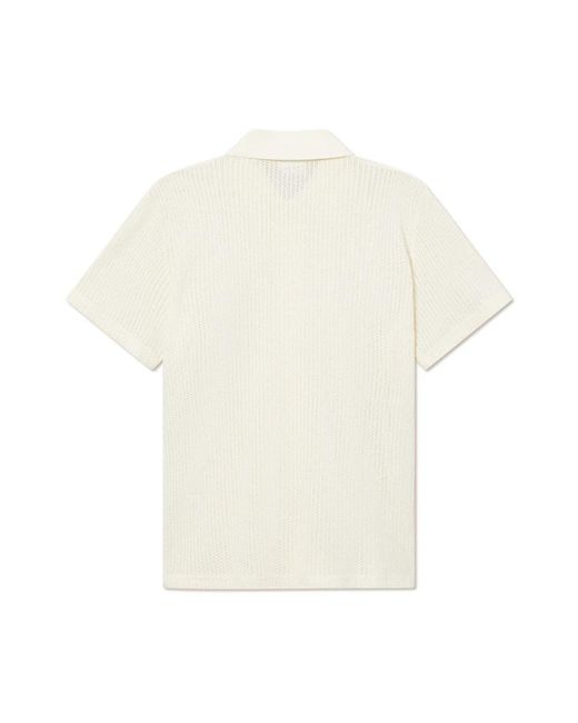 Les Deux Short Sleeve Shirts in het White voor heren