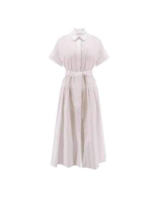 Max Mara White Shirt Dresses