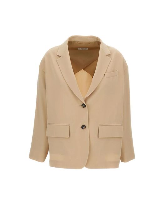 Alberto Biani Natural Blazers