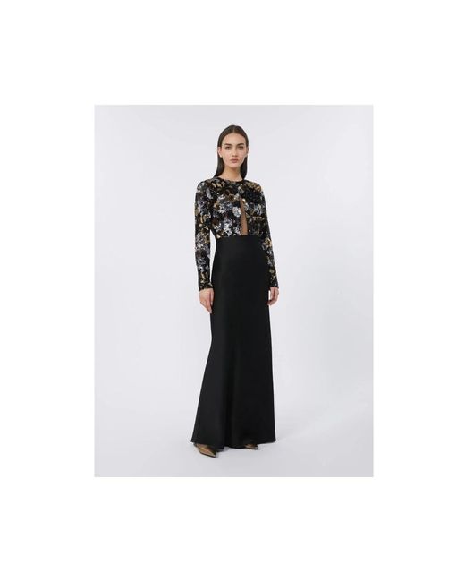 Max Mara Kleedjes ,Zwart ,Midi Jurken in het Black