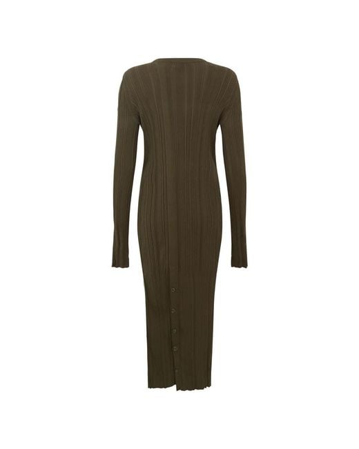 DIESEL Green Knitted Dresses