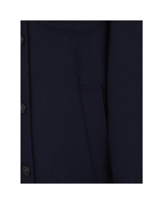 Single-Breasted Coats Weekend by Maxmara de color Blue
