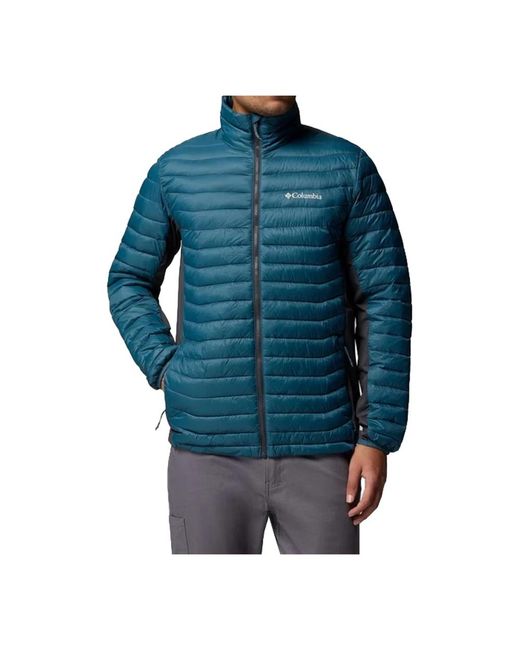 Columbia Blue Winter Jackets for men