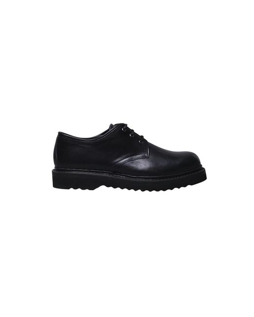 Our Legacy Schwarze Flache Schuhe Aus Geschmeidigem Rindsleder in Black für Herren