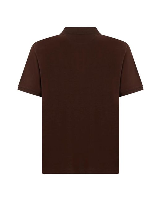 Gant Interlock Polo in het Brown voor heren