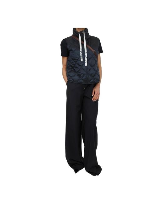 Vests Max Mara de color Black