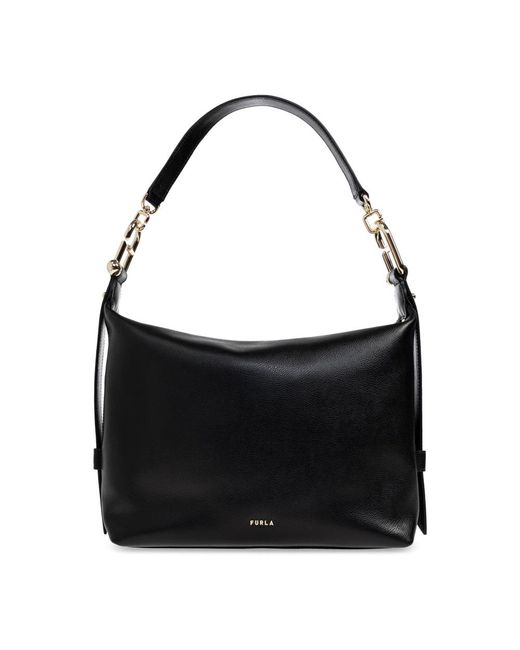 Furla Black Shoulder Bags