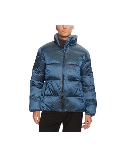 Calvin Klein Winter Jackets in het Blue voor heren