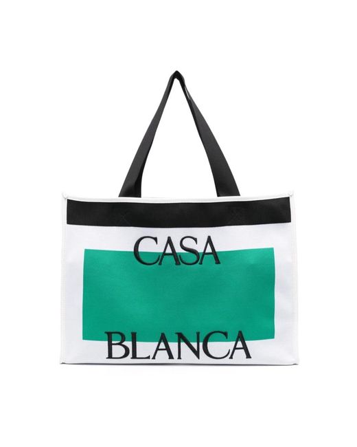 Casablancabrand Green Tote Bags for men