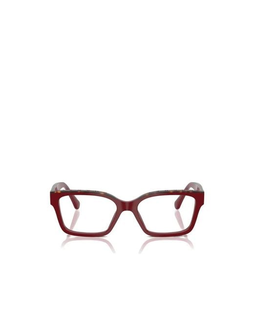 Chanel Red Glasses