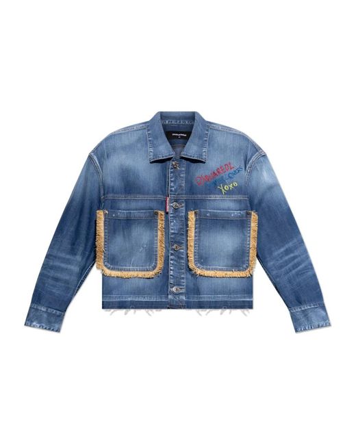 Denim Jackets DSquared² en coloris Blue