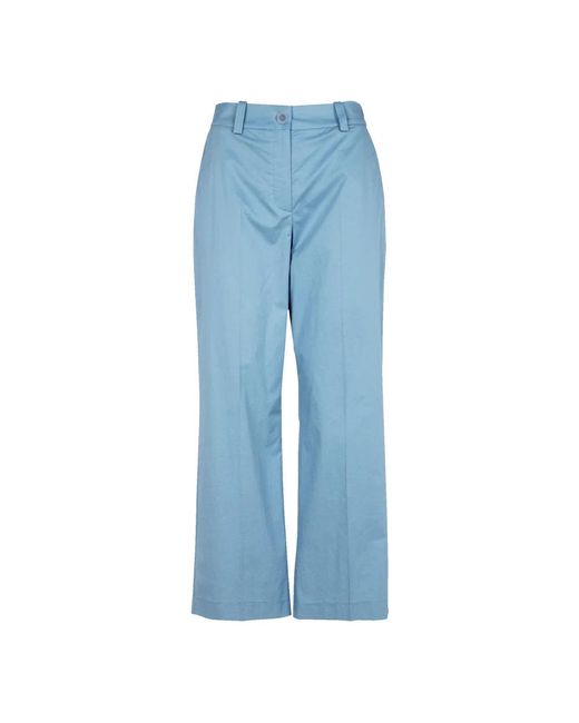 PS by Paul Smith Blue Wide Trousers