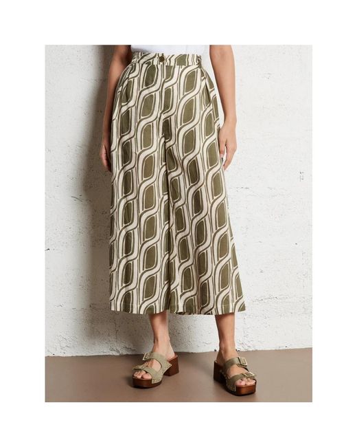 Liu Jo Natural Wide Trousers