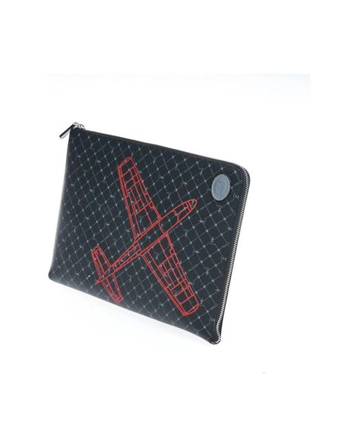 Clutches di Trussardi in Blue da Uomo