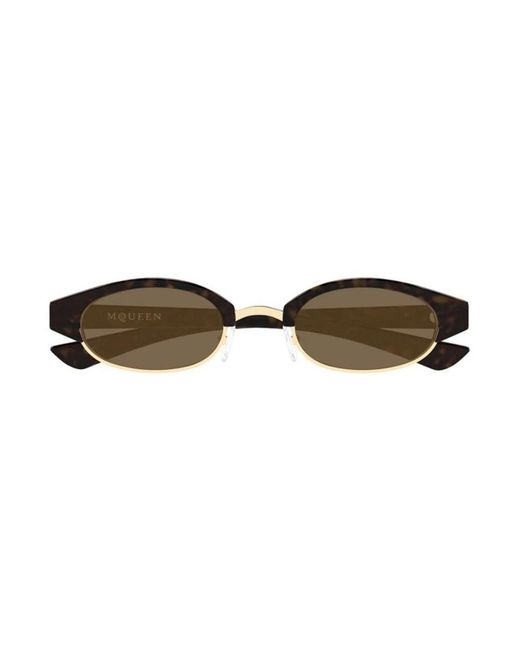 McQueen Brown Sunglasses