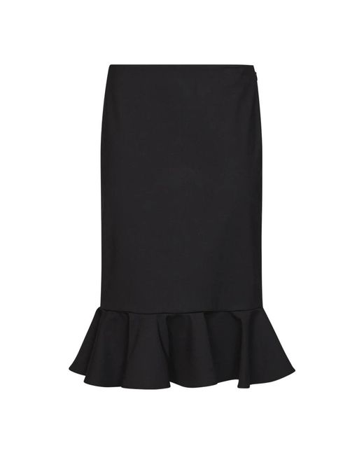 GIUSEPPE DI MORABITO Black Midi Skirts