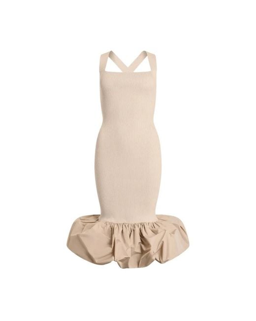 Patou Natural Knitted Dresses