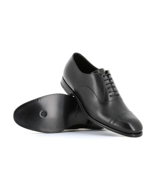 Henderson Black Business Shoes for men