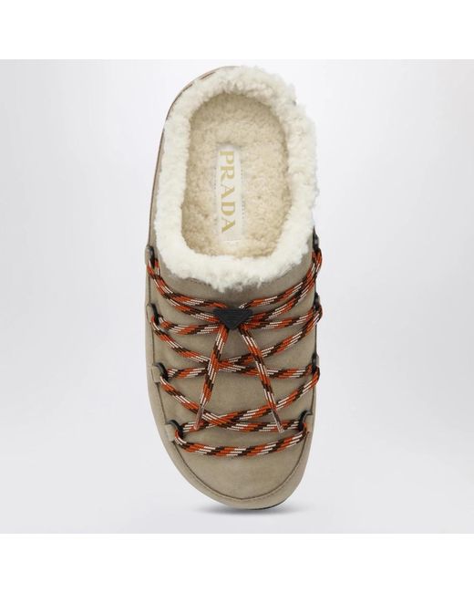 Prada Brown Slippers
