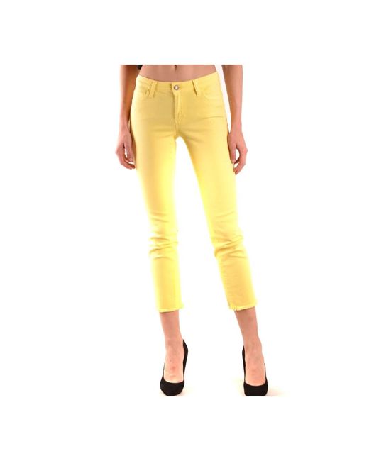 Roy Rogers Klassieke Denim Jeans Voor in het Yellow