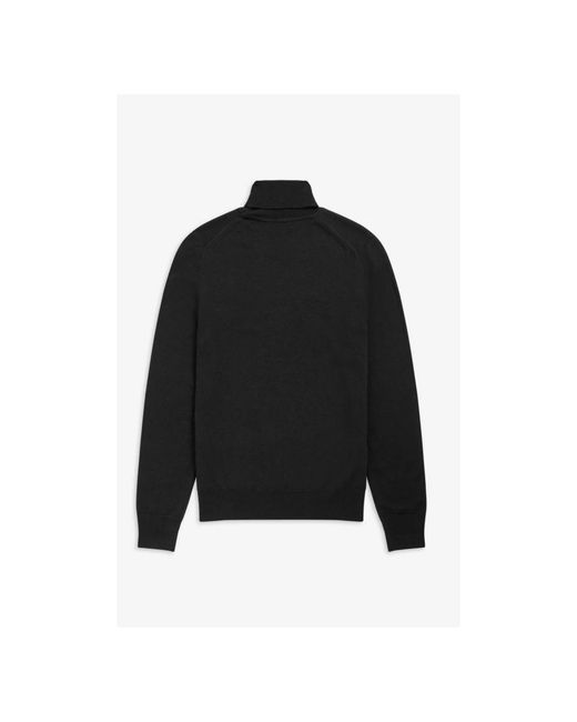 Fred Perry Turtleneck Trui in het Blue voor heren