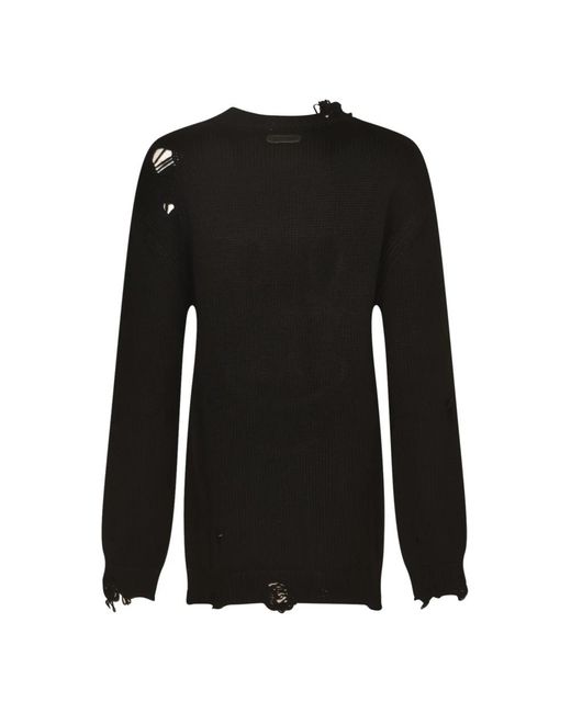 Moschino Rondgebreide Kleding in het Black
