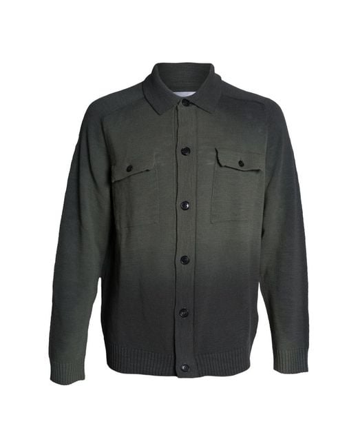 Roberto Collina Gray Casual Shirts for men