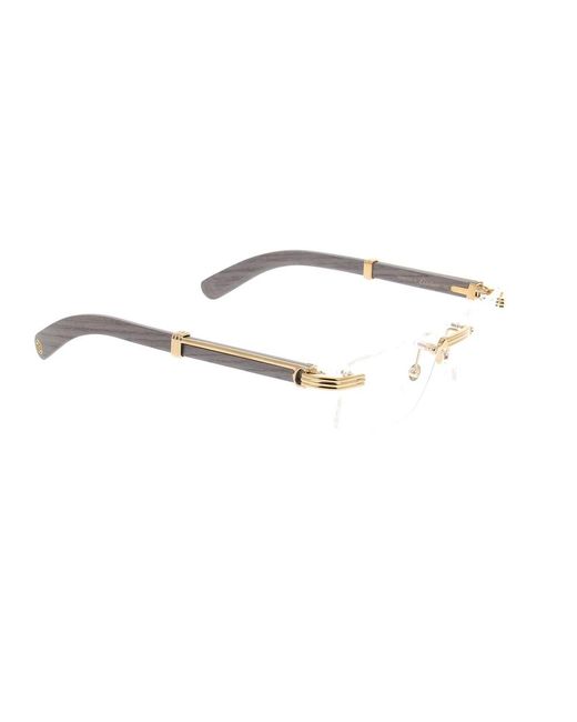 Cartier Metallic Glasses