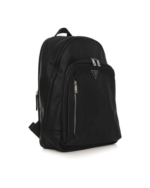 Guess Black Backpacks for men