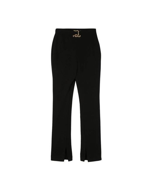 Just Cavalli Black Cropped Trousers