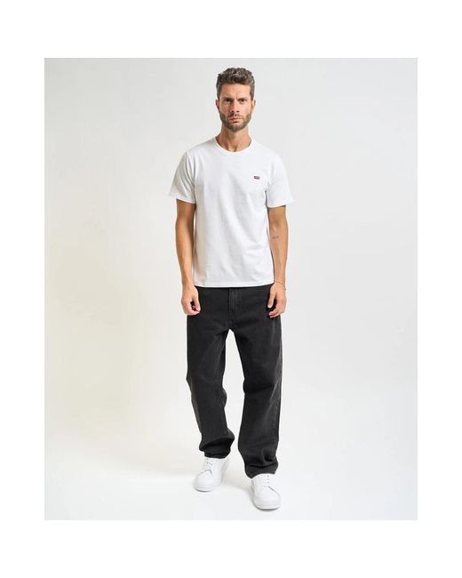Levi's Black Straight Fit Jeans for men