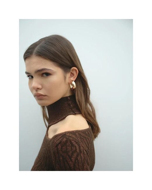 Akep Brown Midi Dresses