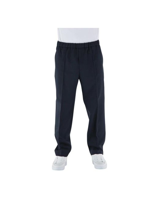 Jil Sander Blue Sweatpants for men