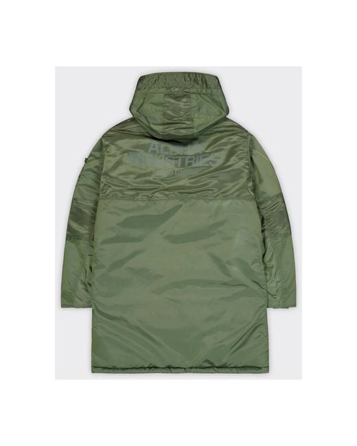 Alpha Industries Green Parkas for men