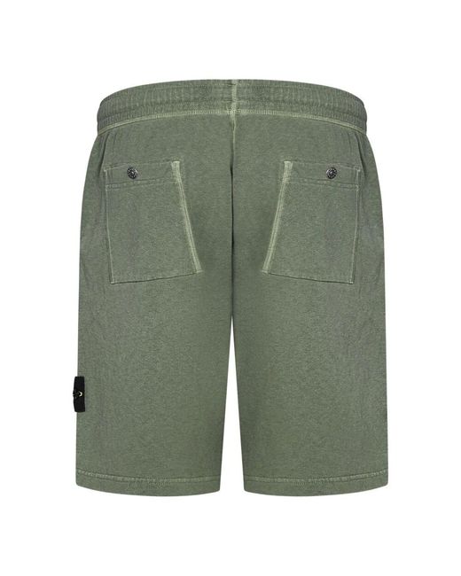 Casual Shorts di Stone Island in Green da Uomo