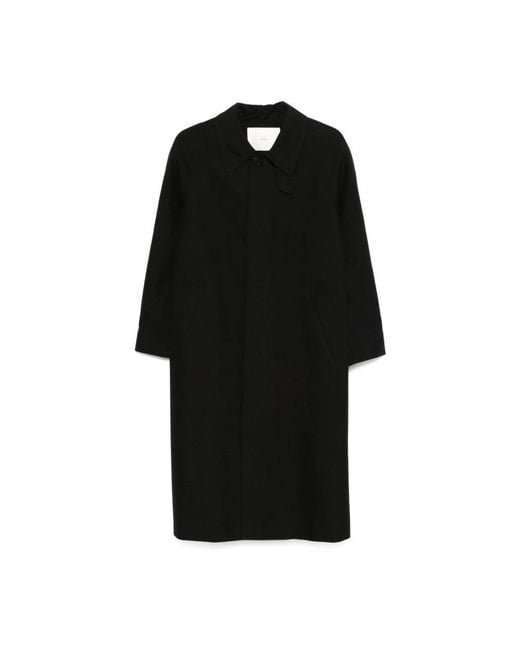 DUNST Black Single-Breasted Coats