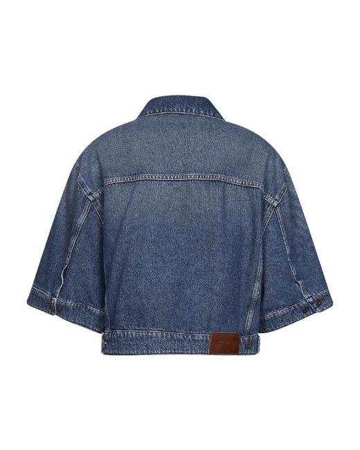 Weekend by Maxmara Denim Jacket in het Blue