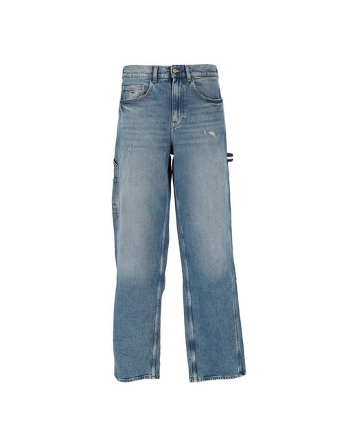 Straight Jeans Tommy Hilfiger pour homme en coloris Blue