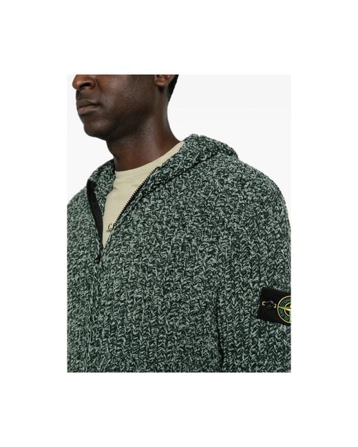 Cardigans Stone Island de hombre de color Green