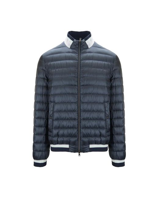 Herno Herren Daunenjacke Mit Reißverschluss in Blue für Herren