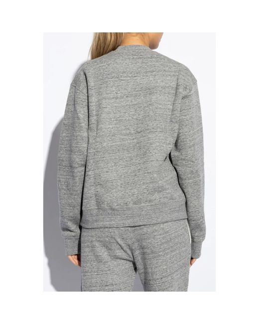 DSquared² Gray Sweatshirt mit logo