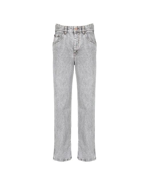 Brunello Cucinelli Gray Straight Jeans